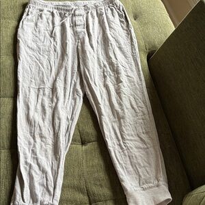 Lands' End Heather Gray Lounge Pants
